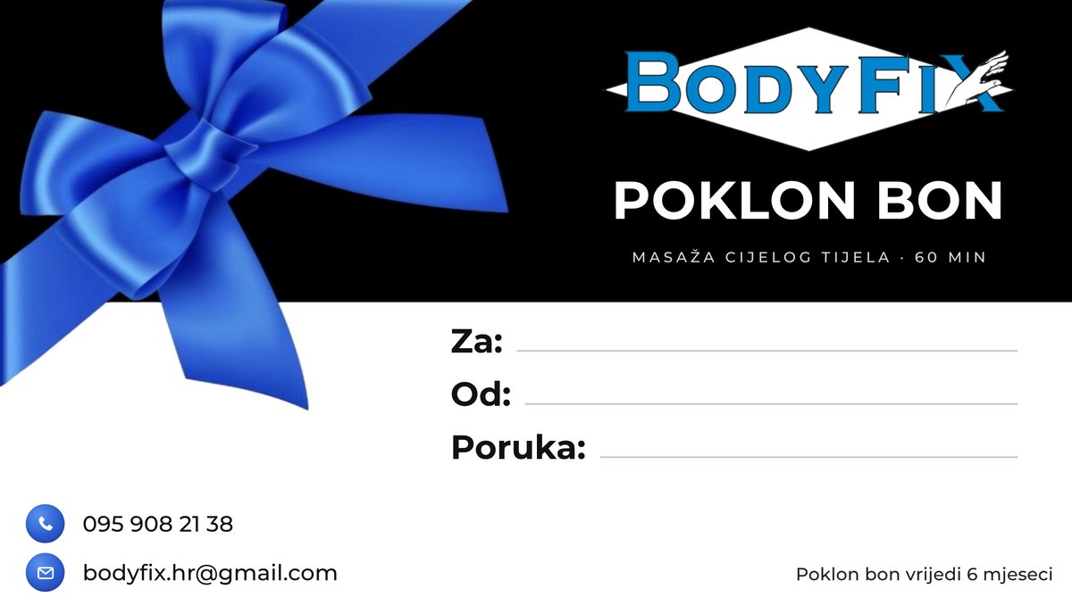 Izgled Bodyfix poklon bona